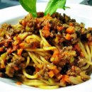 Italian Meat Sauce Spaghetti(이탤리언 미트 소스 스파게티) : 이탈리안 미트 소스 스파게티 이미지