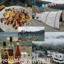 매화관광농원캠핑장 | 가야산뷰관광농원캠핑장(가야산뷰오토캠핑장) 이용 후기