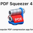 Mac 용 PDF Squeezer를 사용하여 PDF 파일을 빠르고 쉽게 압축-단 $ 4.99 이미지