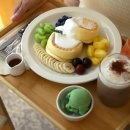 건대입구 카페 블루리본 선정 수플레 맛집 내돈내산 후기 안다미로 팬케이크