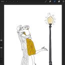 라라랜드 펜선 이미지