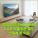 항가동마을회관 | 삼성 75인치 4K UHD TV로 마을회관 효도 신세계 본 이유