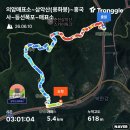 "등선폭포는 아쉬웠지만, 암릉은 최고! 춘천 삼악산 산행후기"