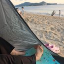 그늘막61 | 을왕리 헌팅후기 친구와 즉흥여행을 가다 마시안해변 노을