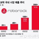 로보락 국내 시장 매출 추이 이미지