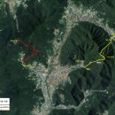 거제시 등산로, 임도 현황 (일부) 이미지