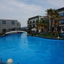 물뜰에쉼팡리조트 | 제주 물뜰에쉼팡리조트 디럭스 더블룸 야외수영장이 연결된룸 숙박후기