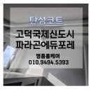 파라곤 에듀포레 | 평택탄성코트/ 고덕국제신도시파라곤에듀포레 준신축 아파트 베란다 오염 제거 탄성코트