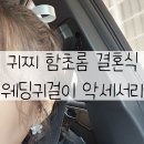 함초롬플라워 | 진주 귀찌 함초롬 추천 결혼식 웨딩 귀걸이 악세서리