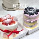 블루베리 | 문정 케이크 맛집 케이크칼미아 딸기 블루베리 케이크후기