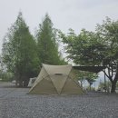 [캠핑일지]청풍호반오토캠핑장C3, 드넓은 호수뷰와 첫 우중캠핑│든든한 브이타프│스노우피크 화로대...
