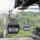 카마스터 앞 교통섬 | 싱가포르 센토사섬 케이블카 모노레일 비교 예약 가격 후기