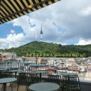 용산2가동주민센터 | 용산 해방촌 남산타워뷰 테라스 카페 '쉘터' ㅣ주차 내돈내산 주말 방문 후기