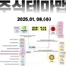 2025년 1월 8일 내일 주식 단타 종목(시가기준 1~3%) 이미지