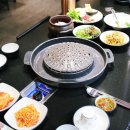 전골과  삼겹살 이미지