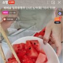 [038] 네이버 쇼핑라이브 키친타올 방송후기ㅣ수박 보관부터 삼겹살 기름까지 직접 보여드린 이유