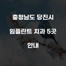 충청남도 당진시 임플란트 치과 5곳 안내
