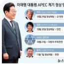 이재명 대통령의 APEC 일정 이미지