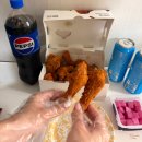 멕시카나 치킨 와삭칸 뼈 바삭한 핫 후라이드