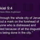 에스겔 9, 10장 설교 "예루살렘 성읍을 두루 돌아다니면서, 그곳 성읍 안에서 벌어지고 있는 각양 혐오스러운 일들로 인해, 깊이 탄식 이미지
