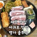 왕솥뚜껑흑돼지 | [제주/맛집] 솥뚜껑에 구워먹는 제주 흑돼지 맛집 "명가솥뚜껑 서귀포흑돼지" 후기