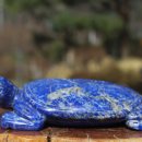 청금석 (Lapis Lazuli) 거북이 이미지