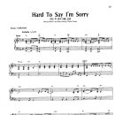 Piano - Chicago / Hard to say I'm sorry 이미지
