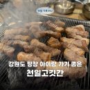 천일 고깃간 | 강원도 평창 맛집 I 평창 진부 깔끔한 고깃집 아기랑 내돈내산 후기 [천일고깃간]
