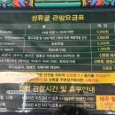 성류굴매표소앞 이미지