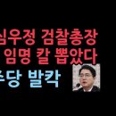 윤대통령, 심우정 검찰총장 김복형 헌법재판관 전격 임명...민주당 난리났다 ﻿성창경TV 이미지