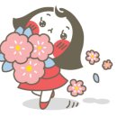 봄꽃에내린단비 이미지