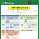 사업자 선정 결과 공개(지하주차장 급.배기휀시설보수공사/공용부외벽균열방수작업공사/공용분 온수입상관 이음부 보수공사) 이미지