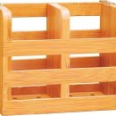 [아마존]Lipper 8823 2-Compartment Bamboo Flatware Holder with Metal Clips(6.99$, BCG무료) 이미지