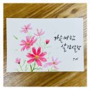 감성수채캘리그라피 이미지