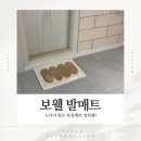 누아즈 | 보웰 발매트 브라운누아즈 후기 욕실 현관 발매트 추천