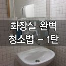 화장실 완벽 청소법 이미지