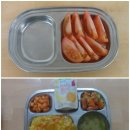 2월 5일 : 토마토 / 고구마카레라이스 , 배추맑은국 , 비엔나채소볶음 , 깍두기, 오렌지쥬스 / 떡꼬치, 우유 이미지