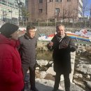 정릉천 제방 이미지