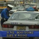1998년 서울 신림사거리 교통 단속 中 딱지 끊기고 호소하는 택시기사.gif 이미지
