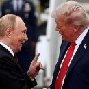 미국이 중거리 유도미사일 토마호크의 우크라이나 운용을 고민하고 있는 가운데 블라디미르 푸틴 러시아 대통령이 현재 러시아가 점령하고 있는 이미지