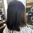 [수원 영통] 직모에 찰떡! 단발 레이어드 CS펌으로 탄력 있게 변신