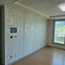 도안7단지예미지아파트 | 대전 도안7단지 예미지 아파트 실크 부분도배 신한스케치 크랙스톤