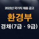 2022 환경부 국가직(환경직) 경채 시험공고 (환경직 공무원 인강) 이미지