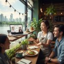 광교중앙2 | ☕️ 광교영어회화 예리엘 잉글리쉬 광교중앙점 솔직 후기 (카페 사장, 외국인 응대, 비즈니스 메뉴 설명)