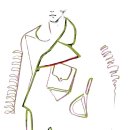 수채와와 드로잉 이미지