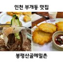 봉평산골메밀촌 | 인천 부개동 맛집 메밀막국수 쫄깃 면발 담백한 국물 봉평산골메밀촌