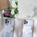 하얀세이프 | 얼리너 White Flower Pearl 맥세이프 그립톡