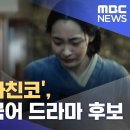 mbc 뉴스 영상 및 기사...우영우.ㅍㅊㅋ 최우수 외국어 드라마 후보 이미지