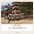국보 법흥사지 칠층전탑 아이와 떠나는 안동 여행