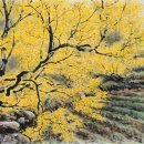 수묵담채화 이미지